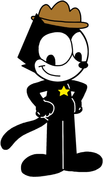 Felix The Cat As Forest Ranger By Marcospower1996 - Cat (1095x730)