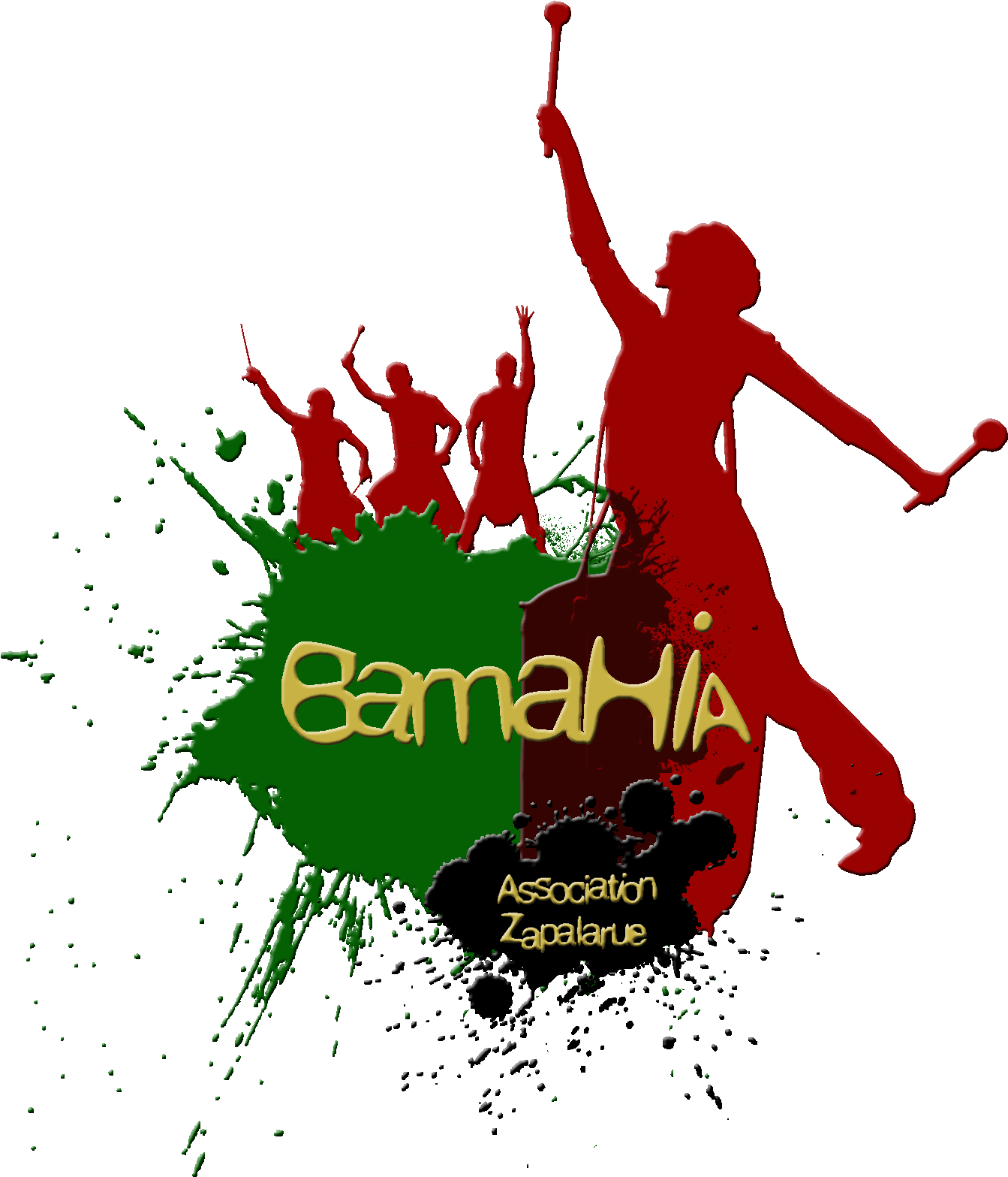 Logo Batucada - Recherche Google - (63'' X 61'') Vinyl Wall Decal Scary Devil Mask Hero (1408x1595)