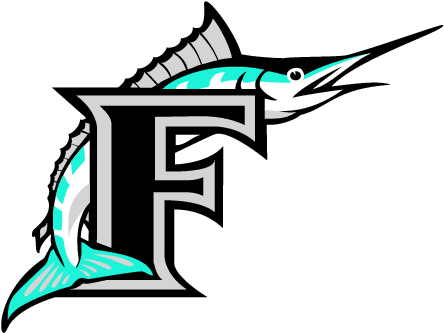 Marlins Logo 2016 Clipart Marlins Logo Clipart - Fl Marlins Old Logo (465x348)