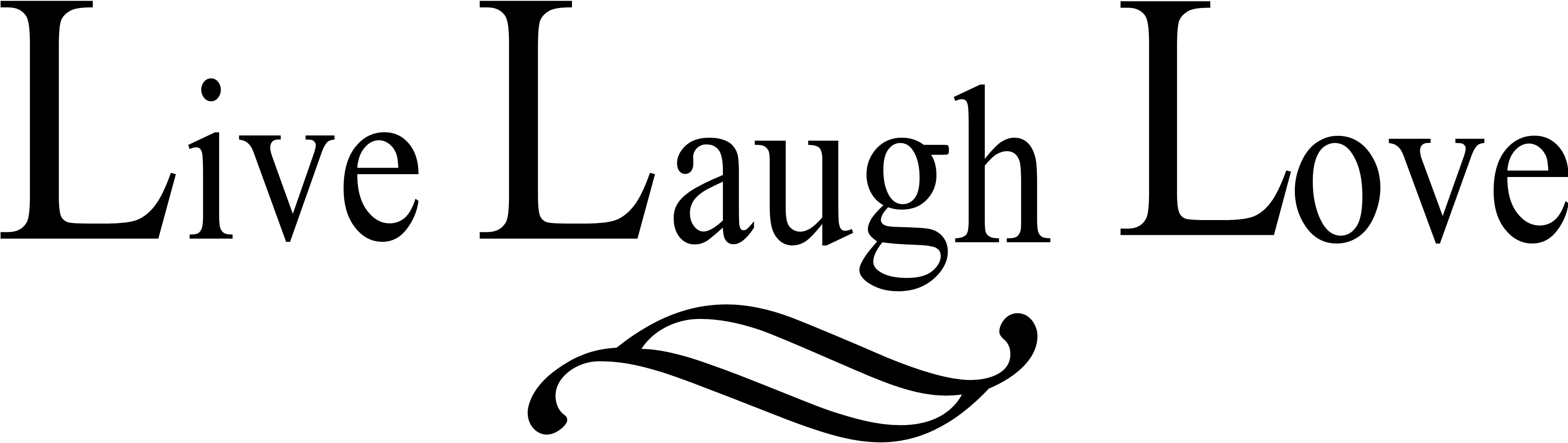 Live Laugh Love Family (3312x936)