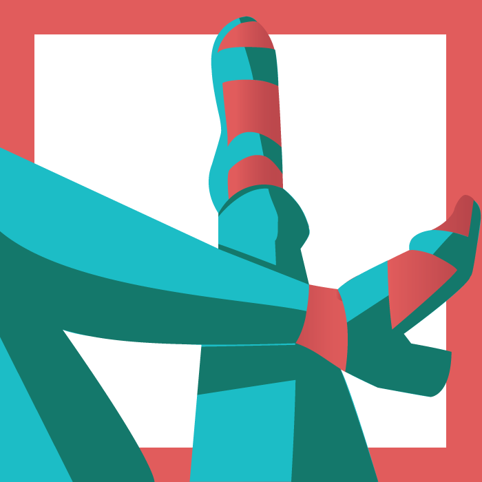 My Name Is Kate, And This Is My Blog - Illustration (700x700)