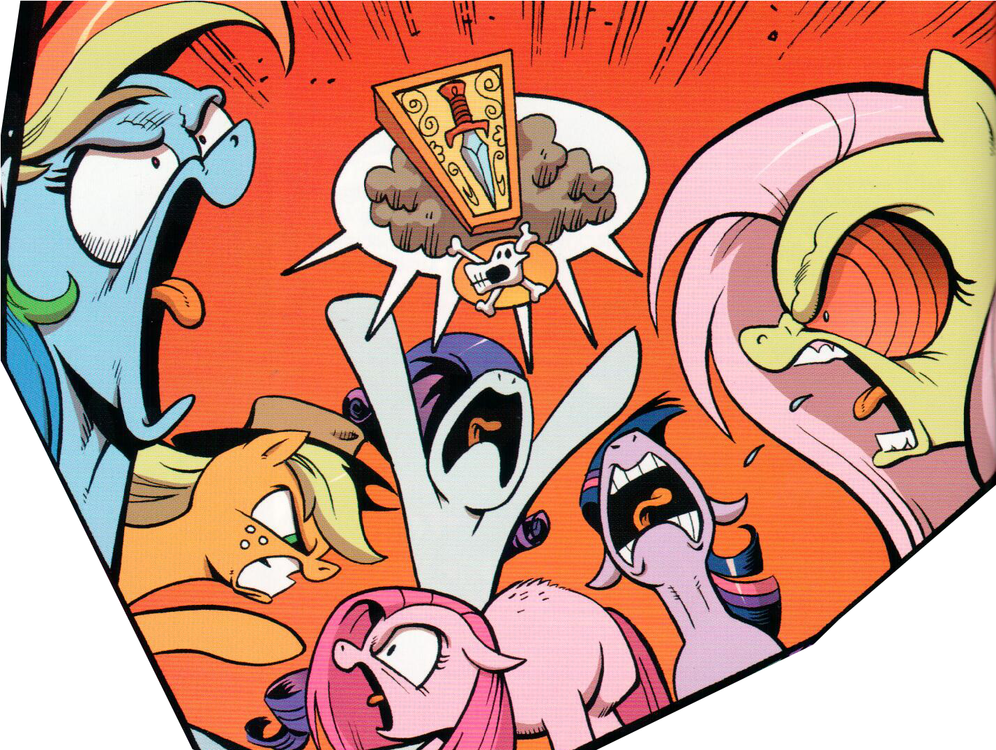 I Am The Father Of Two Little Girls, 4 And - Cartoon (1558x1182)