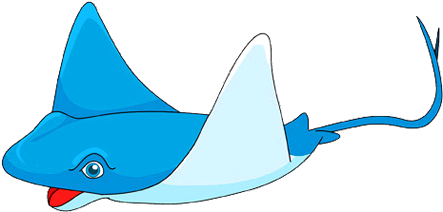 Stingray Clipart Transparent - Stingray (640x480)