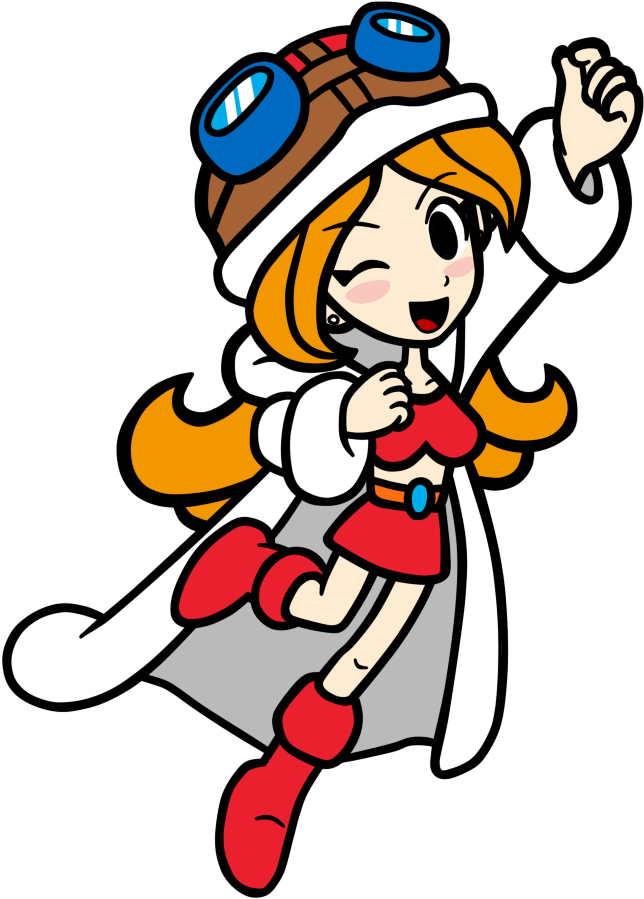 Paper Shin A - Wario Ware Mona (670x1024)