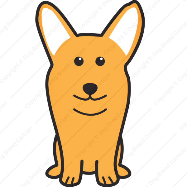Pembroke Welsh Corgi - Corgi Clipart Transparent (600x600)