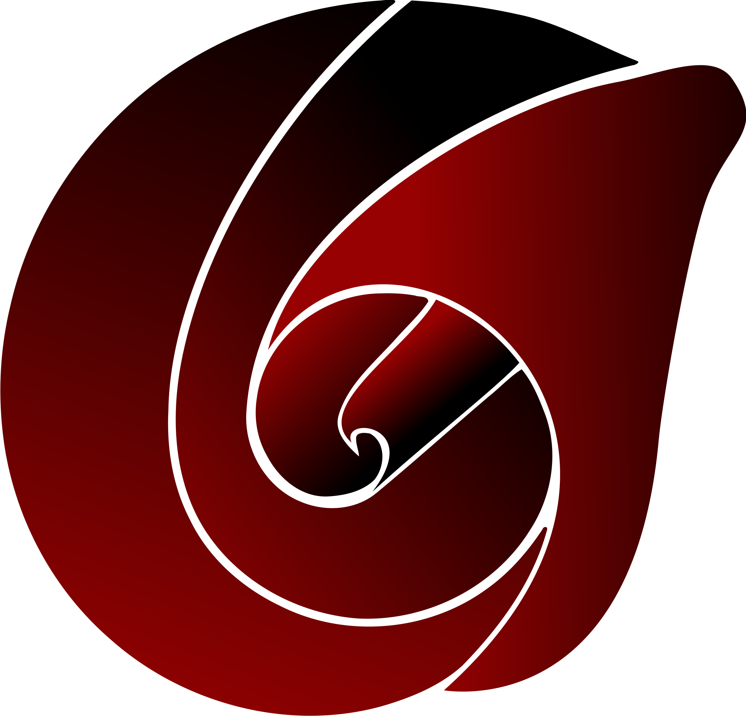 Love Clipart Motifs - Abstract Rose Vector (2400x2305)