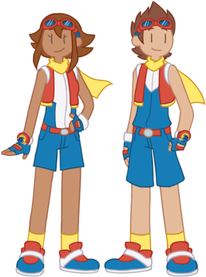 Summer And Ben From Guardian Signs As Suggested By - Cartoon (500x598)