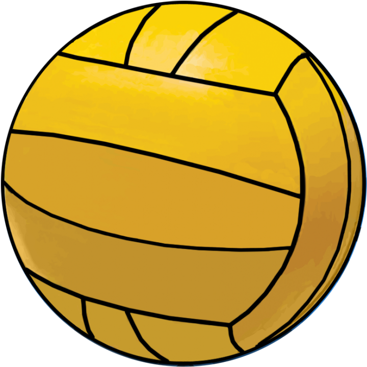 Water Ball Prison Clipart - Water Polo Ball Png (787x768)