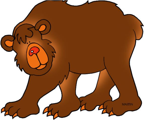 Grizzly Clipart Real Bear - Sporen Zoeken (640x480)