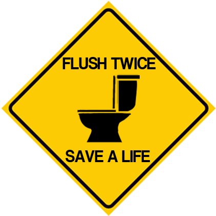 One Can Be Fined For Not Flushing Public Toilets After - You Are Being Monitored (432x432)