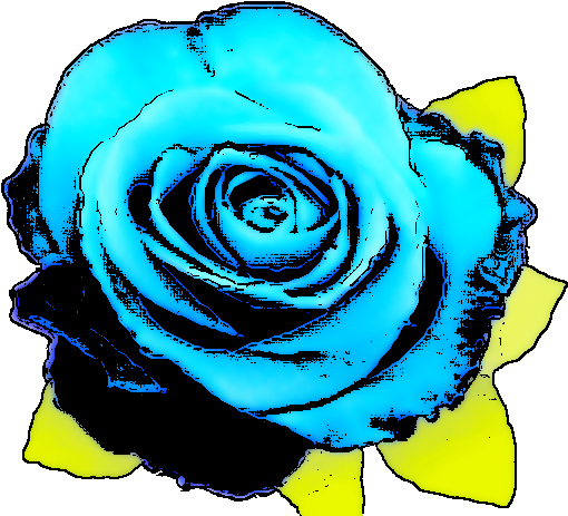 Blue Rose By Rubypearl31 - Floribunda (531x464)