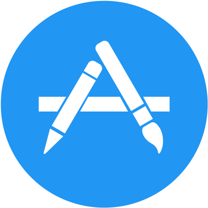 Apple App Store Icon - App Store Vector Logo (512x512)