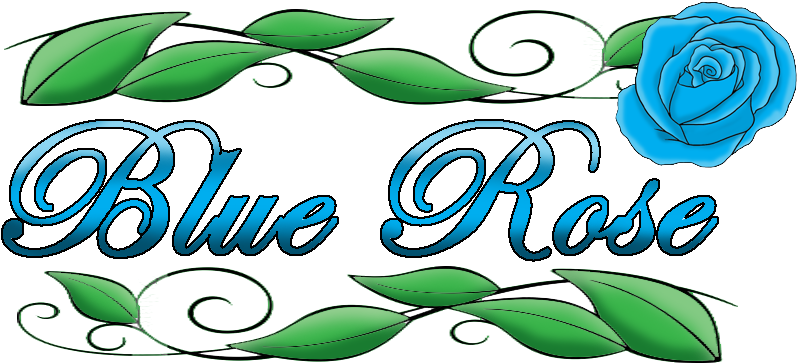 Blue Rose Logo Concept By Osaki-suzuki - Blue Rose (805x406)