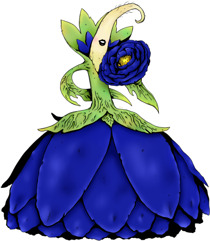 Camelliamon By Awkwardklutz Camelliamon By Awkwardklutz - Blue Rose (861x928)