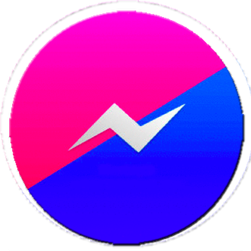 Messenger For Sms - Pink Facebook Messenger Icon (512x512)