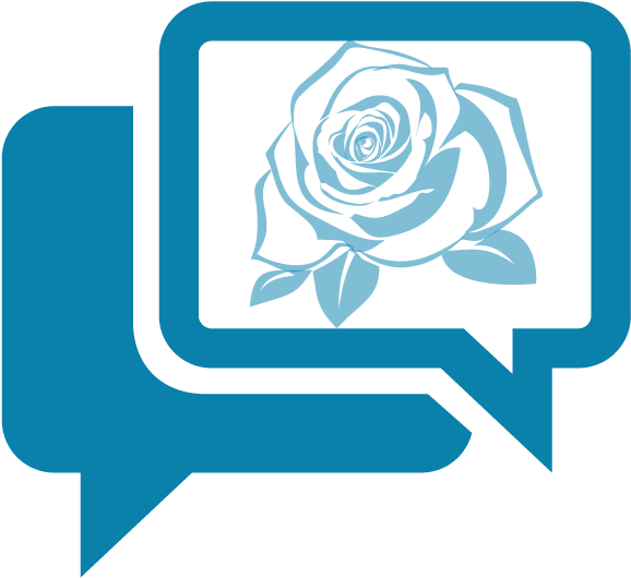 Forums Logo - Rose Silhouette (596x596)