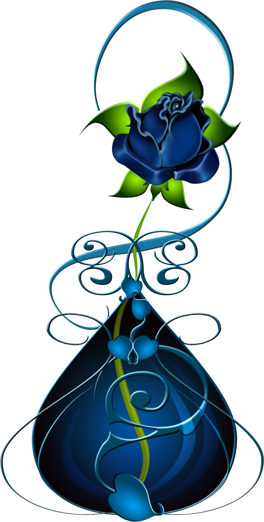 Blue Rose (879x1739)