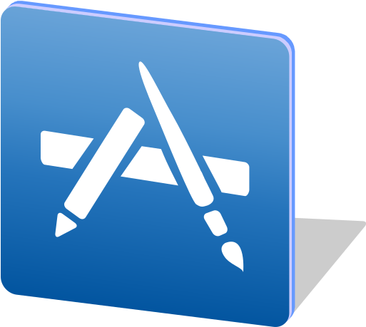 Social, Media, Logo, App Store Icon - App Store (512x512)