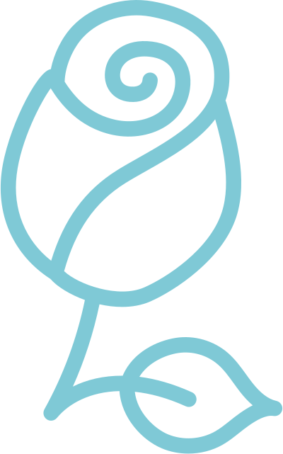 Blue Rose Svg - Blue Rose (400x641)