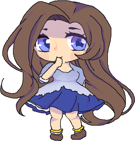 Pixilart - Meeeeeee - - - As A Kawaii Edited Sticker - Cartoon (500x500)