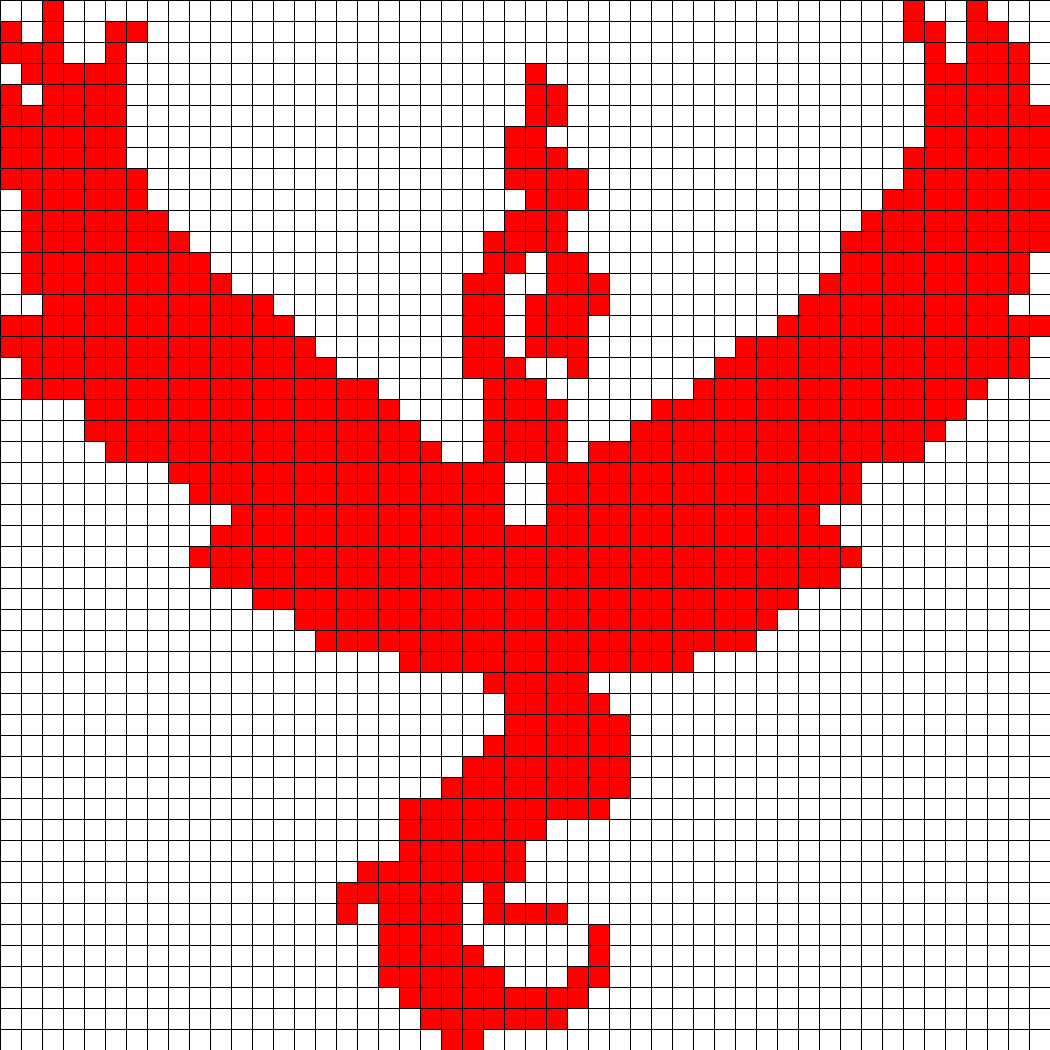 Pokemon Go Perler Bead Pattern - Pixel Art Pokemon Go (1050x1050)