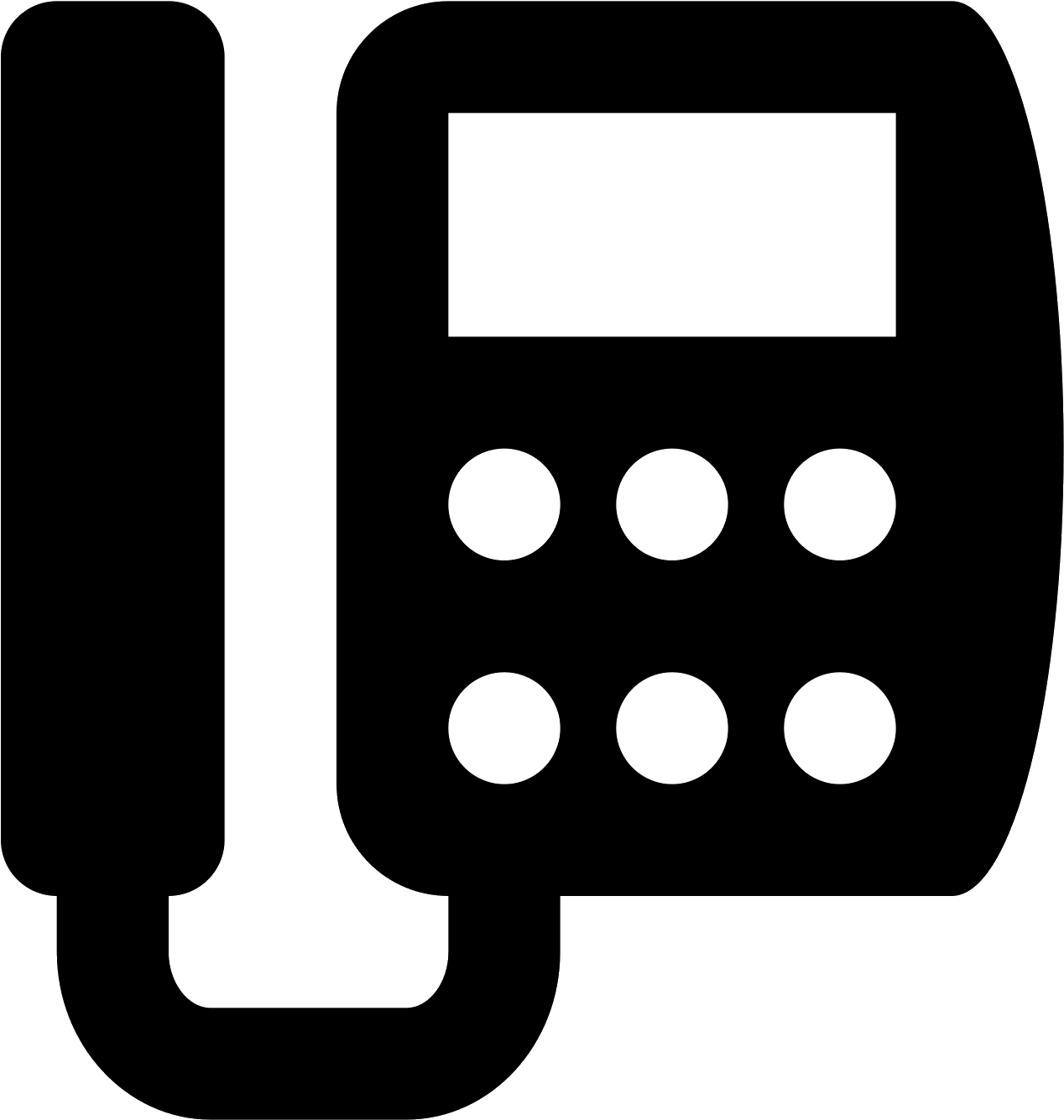 Computer Icons Telephone Iphone Home & Business Phones - Telephone (1600x1600)