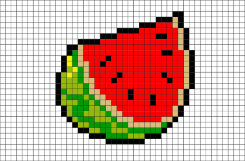 Explore Cross Stitch Fruit, Mini Cross Stitch And More - Пиксель Арт (480x317)