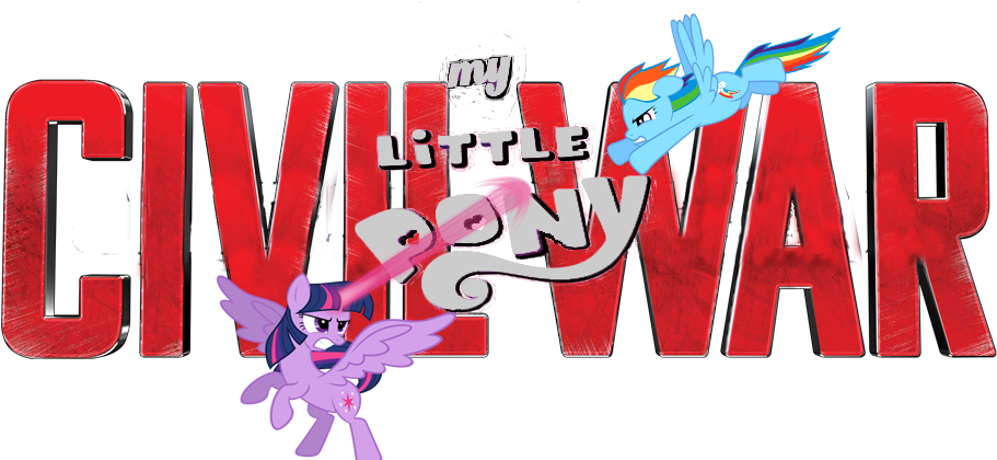 My Little Pony Civil War By Movies Of Yalli On Deviantart - Civil War Gravity Feed: Marvel Dice Masters (action (940x470)