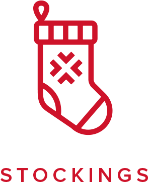 Stack Of Critters Cross-stitch Christmas Stocking Kit - Carmine (379x368)