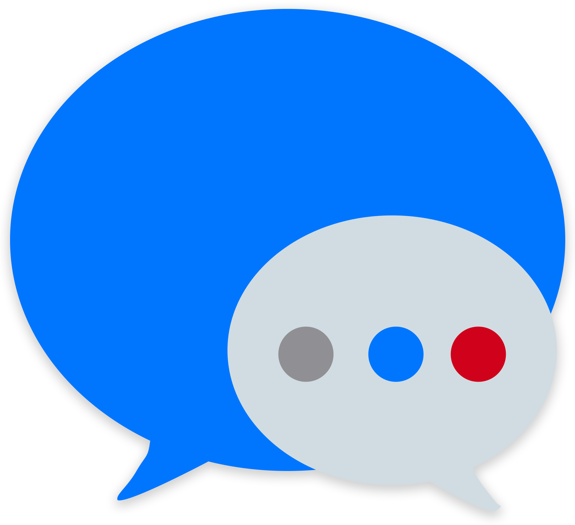 Apple Messages App Logo (2000x1844)