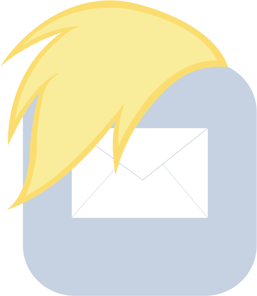 Fim Derpy Mane Iphone Mail Icon By Craftybrony - Illustration (1024x1024)