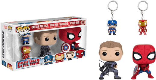 Civil War - Captain America: Civil War Pop! Vinyl Figure (600x600)