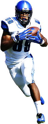 Multiple Receptions In 2014, Averaged A Team-leading - Phil Mayhue (300x400)