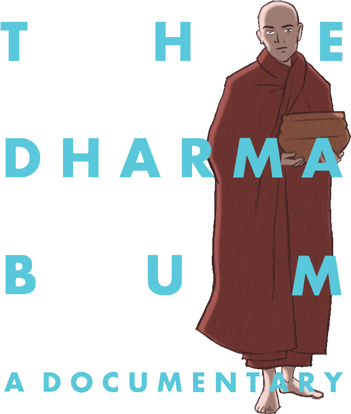 The Dharma Bum Is A Feature Length, Part Animated, - Illustration (1000x1000)