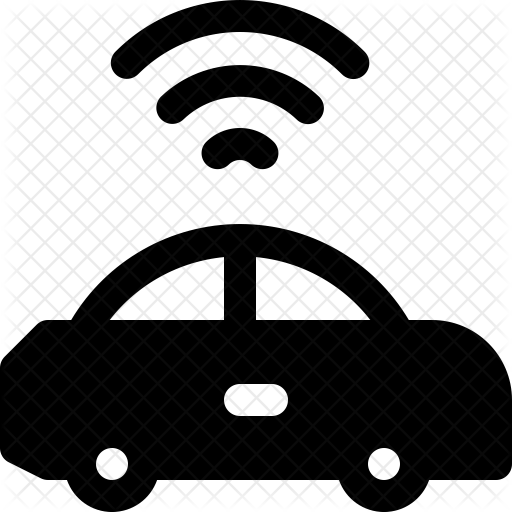Autonomous Car Icon - Autonomous Car (512x512)