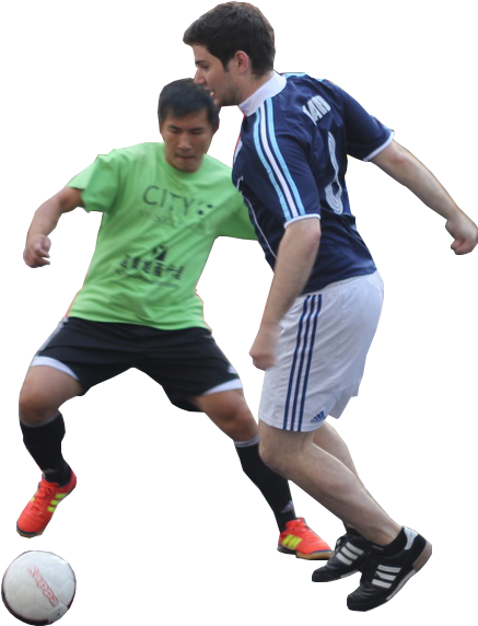 Nw 0078 - People Playing Soccer Png (524x651)