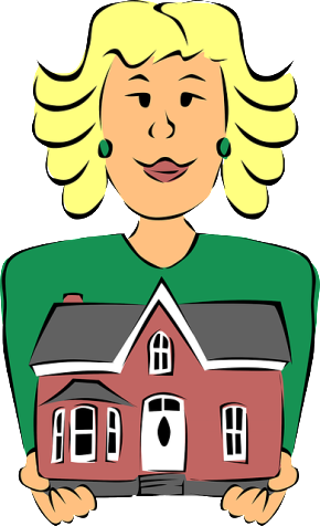 House Clip Art (290x476)