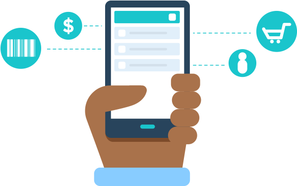 Mobile Commerce - Mobile Payment Icon Png (660x520)