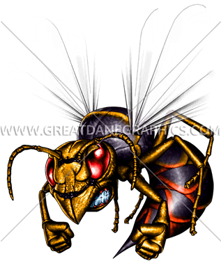 Hornet - Hornet Offset Novelty Key Chain Kc-3747 (316x385)