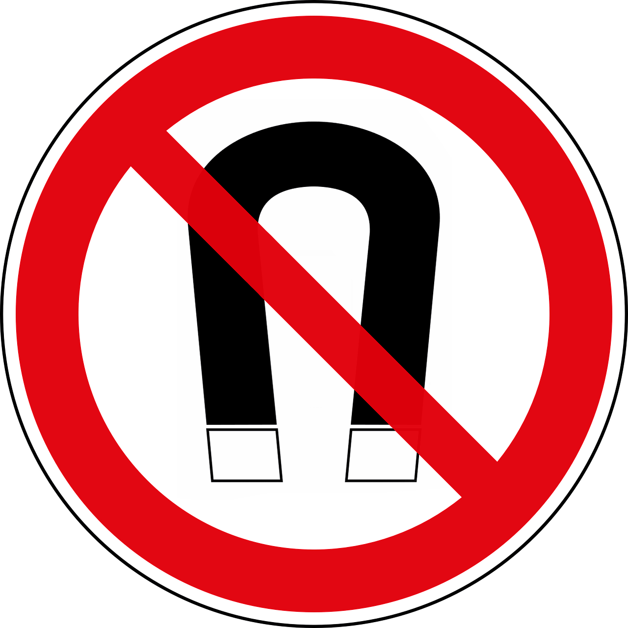 As Automatic Watch Is Made Up Of Moving Steel Parts, - No U Turn Road Sign (1280x1280)