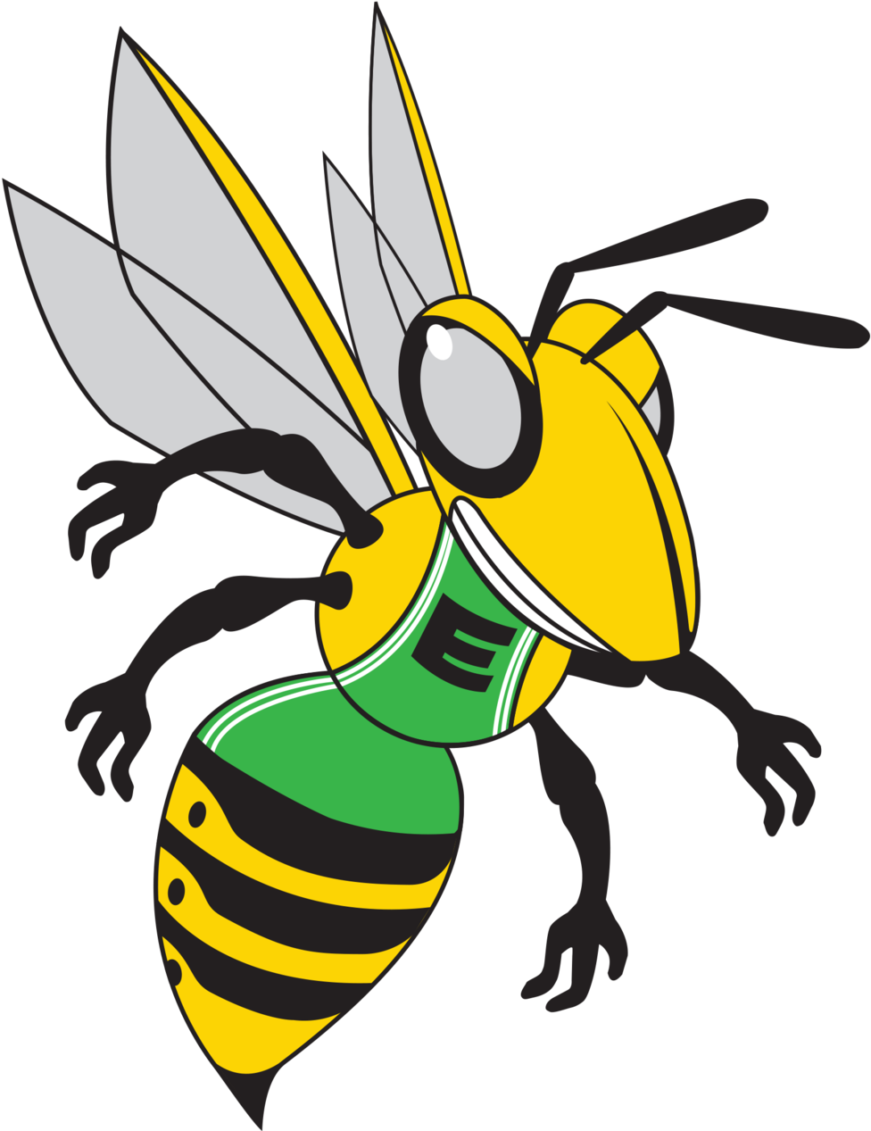 Edina Youth Wrestling - Edina Hornet Logo (1000x1274)