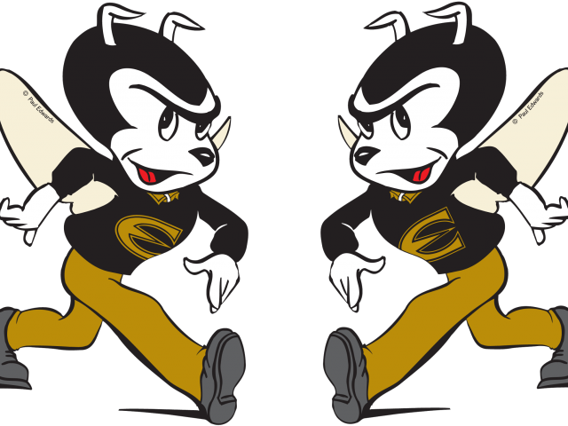 Hornet Mascot Clipart - Emporia State Hornets (640x480)