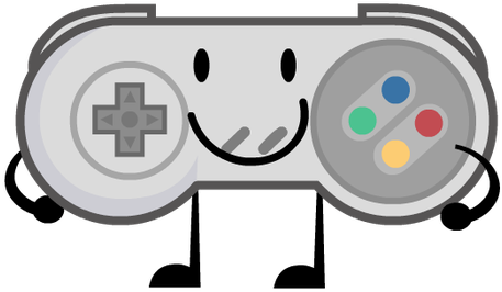 Controller Clipart Bfdi - Super Nintendo Entertainment System (481x350)