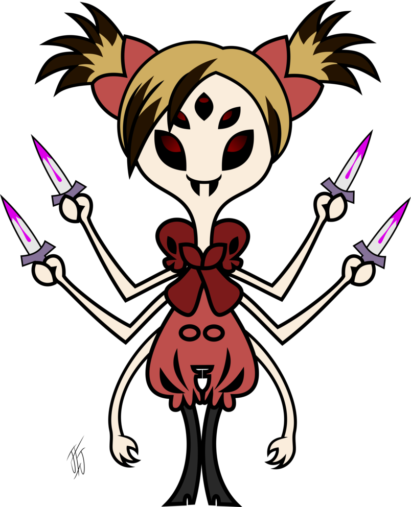 Dark Console's New Host By Hornet Of Hallownest - Cartoon (804x993)