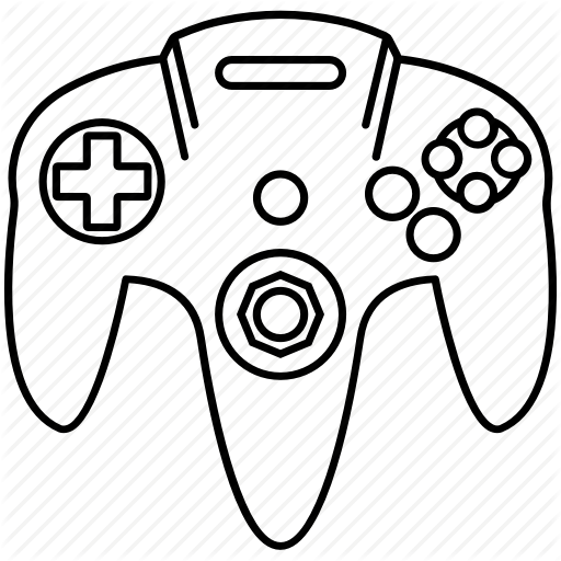 Nintendo Controller By Insanemoe - Nintendo 64 Controller Icon (512x512)