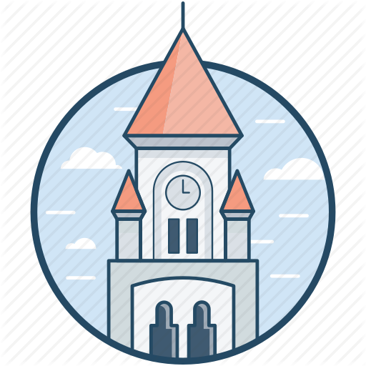 Chapel Clipart Church England - University Church Of St Mary The Virgin (512x512)