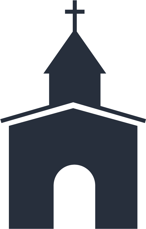 Steeple Clipart Puritan Church - Iglesia En Blanco Y Negro (761x1031)