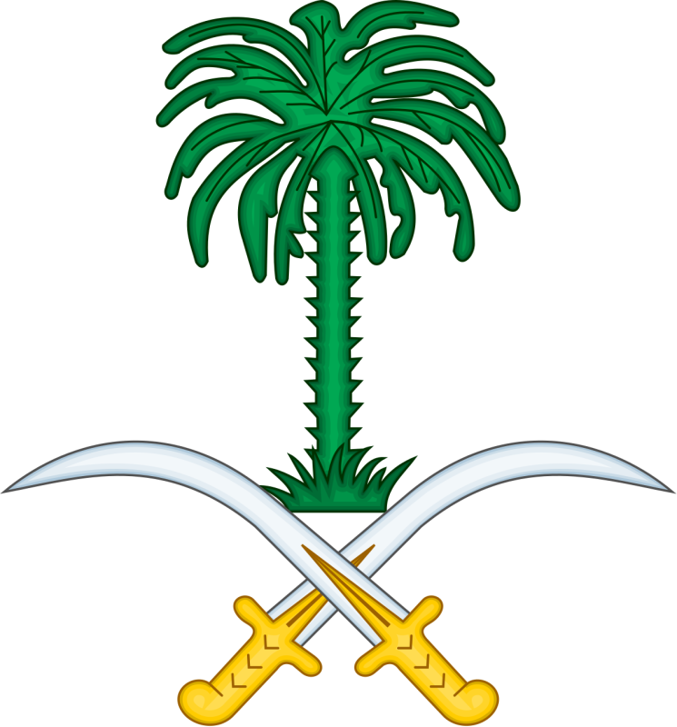 Pin Tree With No Leaves Clipart - Emblem Of Saudi Arabia (745x800)