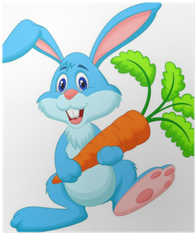 Happy Rabbits Cartoon (400x400)