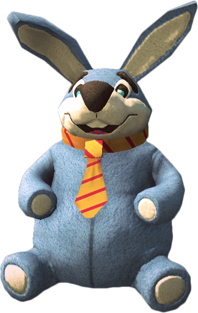 Giant Stuffed Rabbit - Dead Rising 2 Stuffed Animals (388x612)